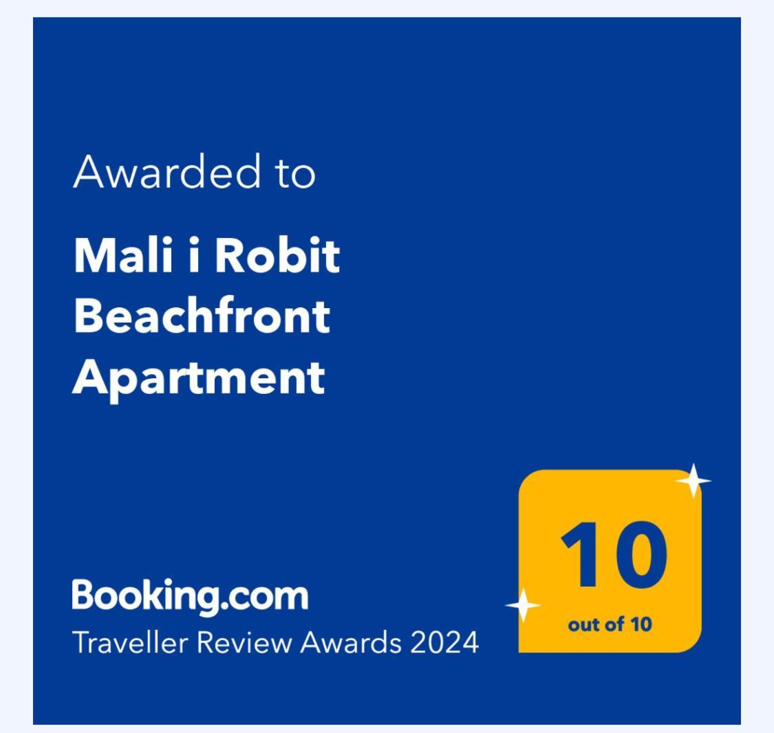 Mali I Robit Beachfront Apartment 골렘 외부 사진